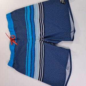 Laguna Striped Swim Trunks  Men's Size Large